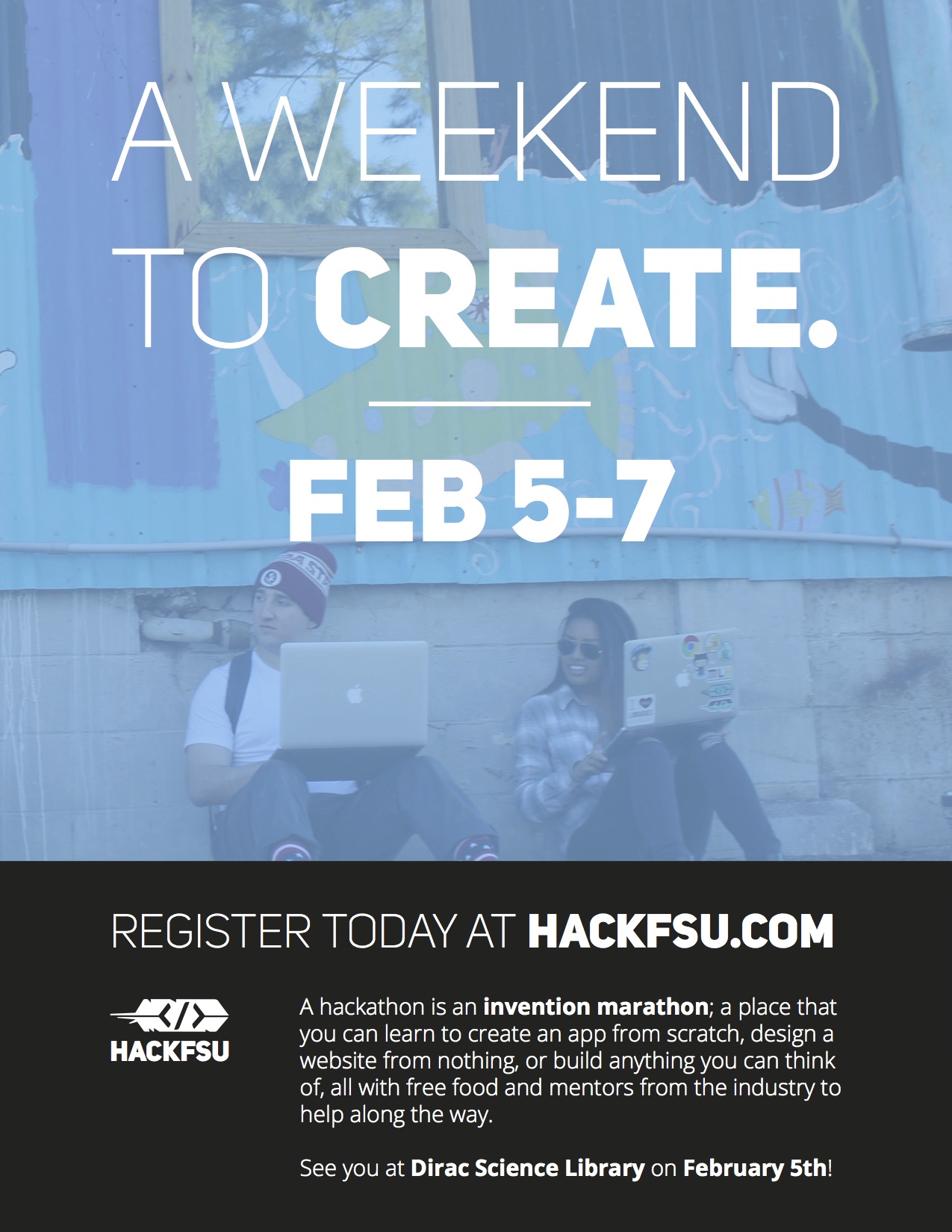 HackFSU Create Flyer